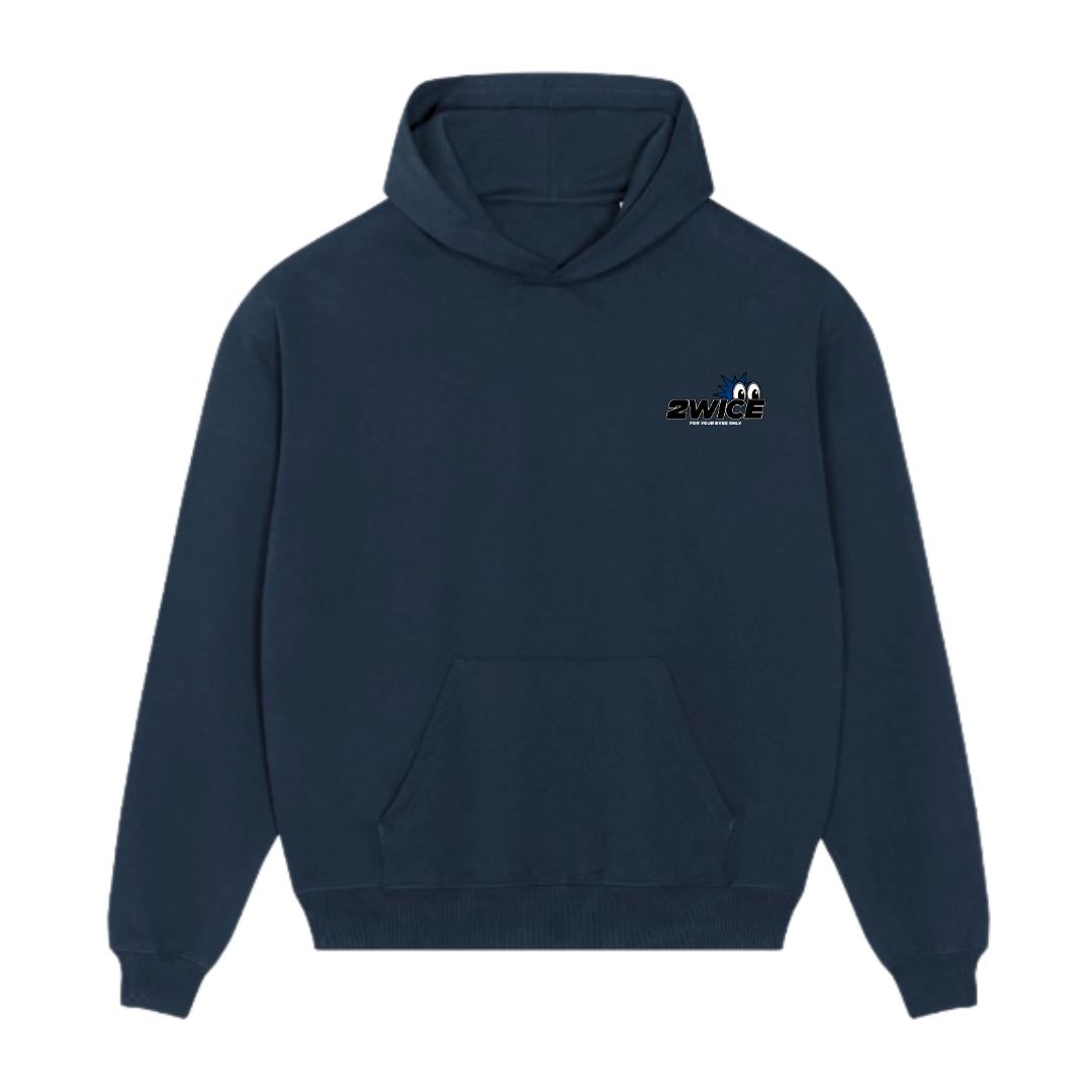 FOR YOUR EYES ONLY HOODIE NAVY