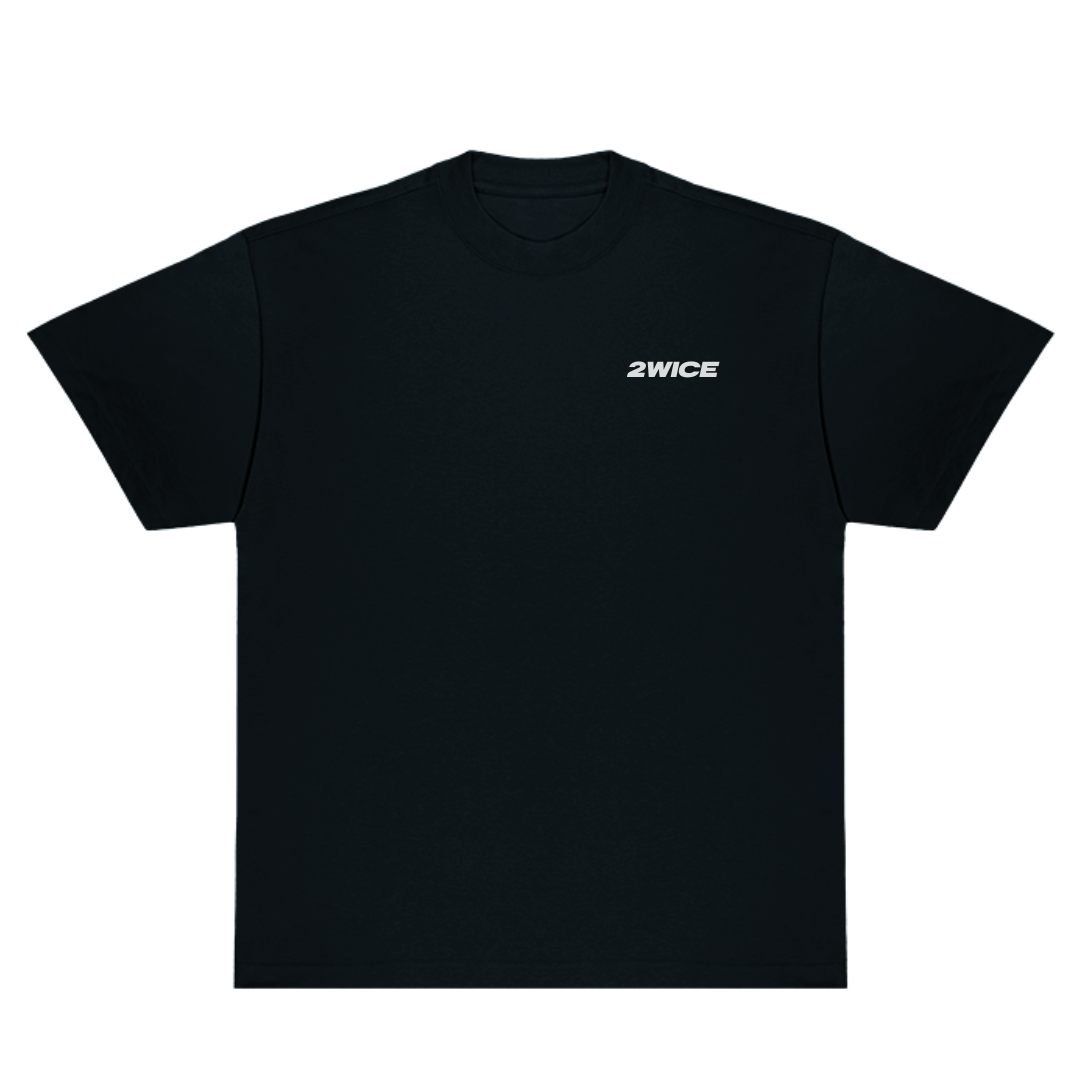 THINK 2WICE T-SHIRT BLACK