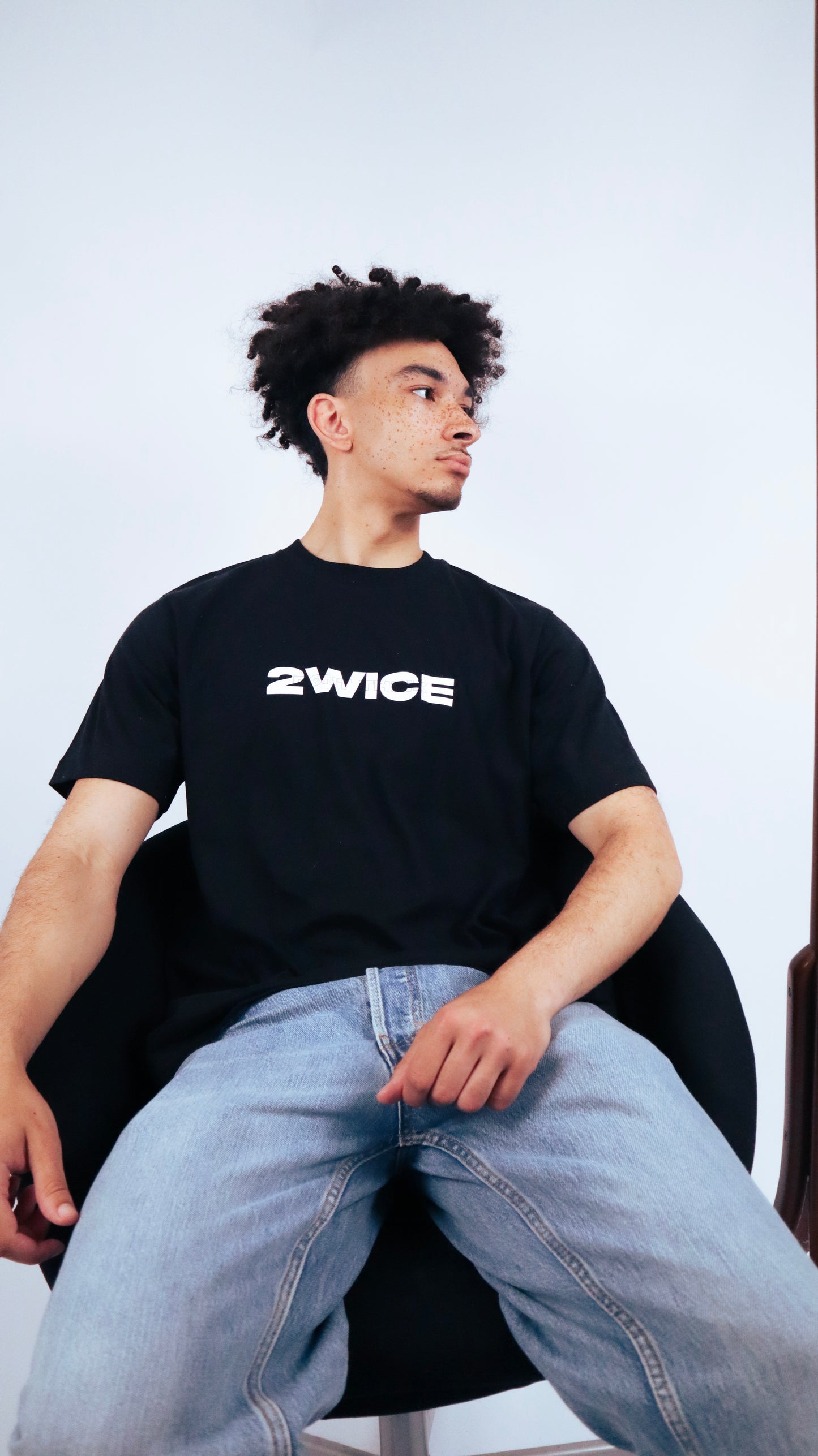 DON'T THINK 2WICE T-SHIRT BLACK