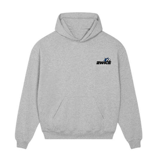FOR YOUR EYES ONLY HOODIE GREY