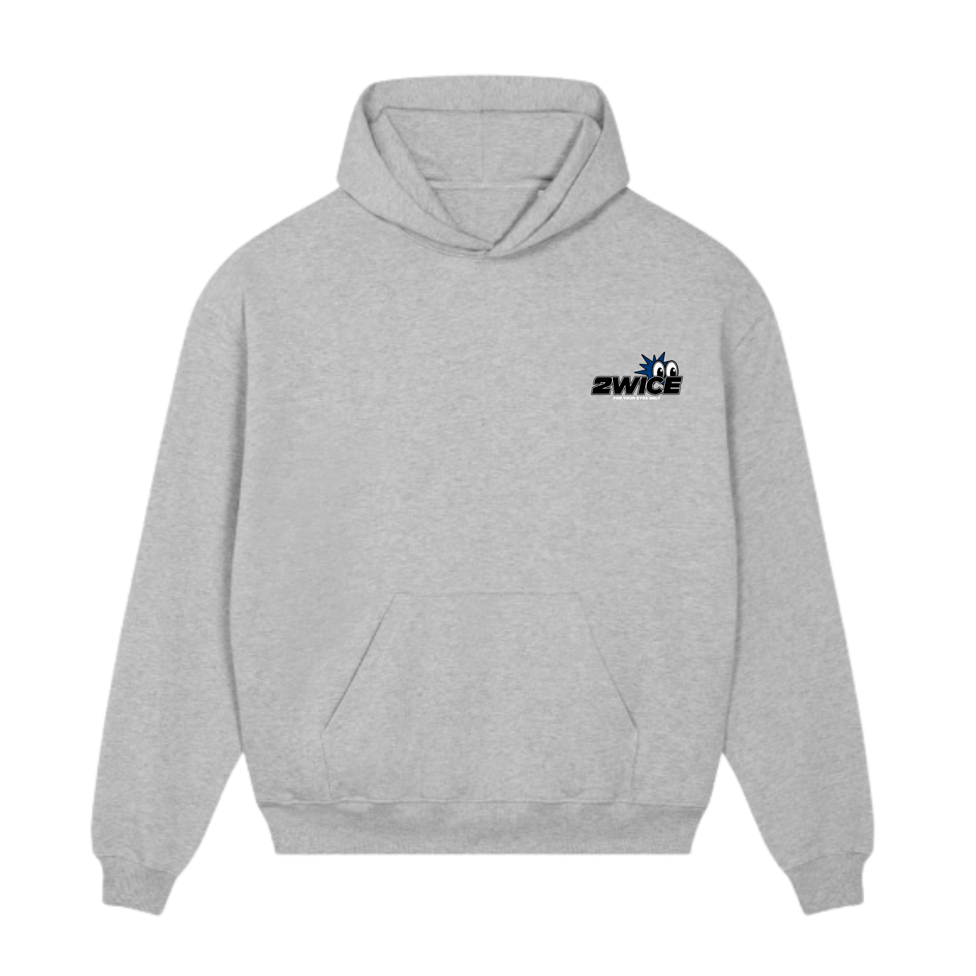 FOR YOUR EYES ONLY HOODIE GREY