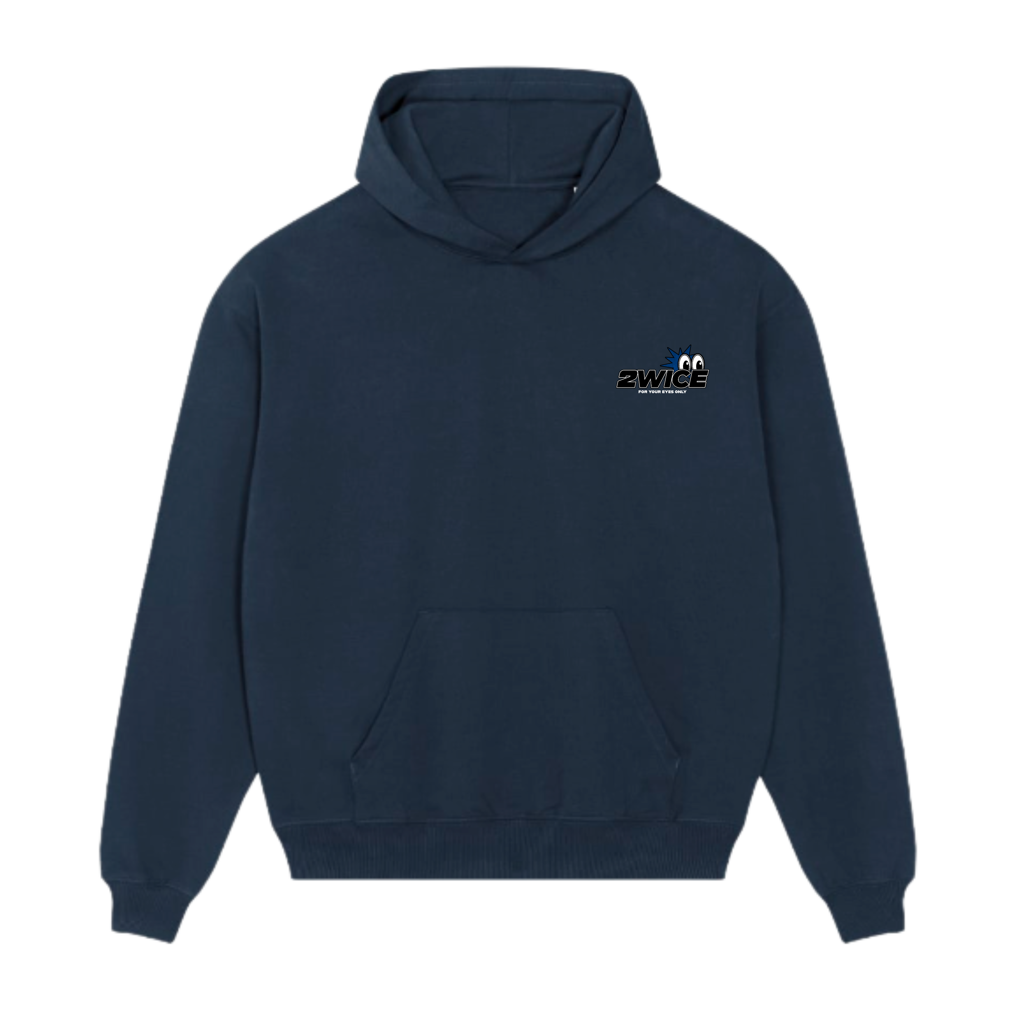 FOR YOUR EYES ONLY HOODIE NAVY