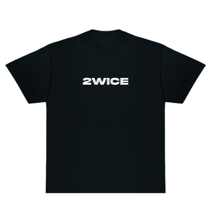 DON'T THINK 2WICE T-SHIRT BLACK