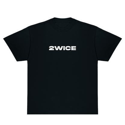 DON'T THINK 2WICE T-SHIRT BLACK