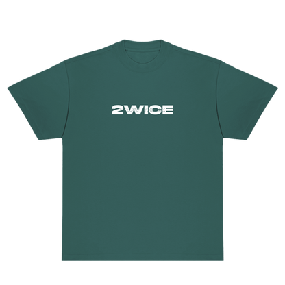 DON'T THINK 2WICE T-SHIRT PINE GREEN