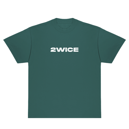 DON'T THINK 2WICE T-SHIRT PINE GREEN
