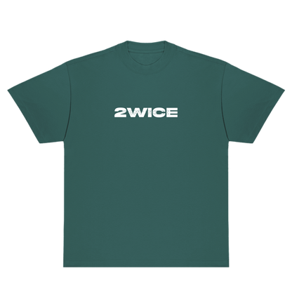 DON'T THINK 2WICE T-SHIRT PINE GREEN