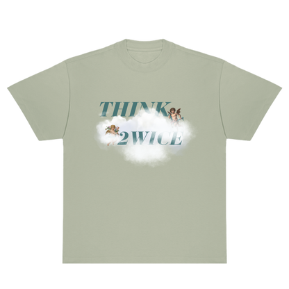 THINK 2WICE T-SHIRT LICHT GROEN