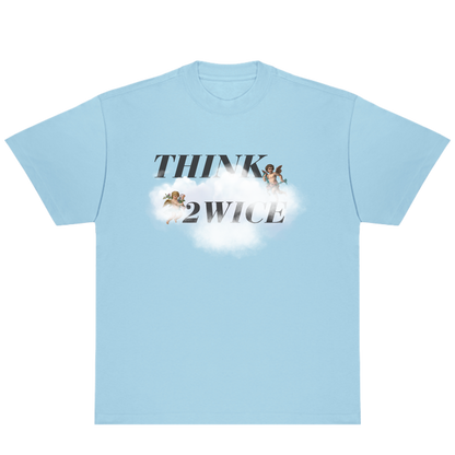 THINK 2WICE T-SHIRT BABY BLUE