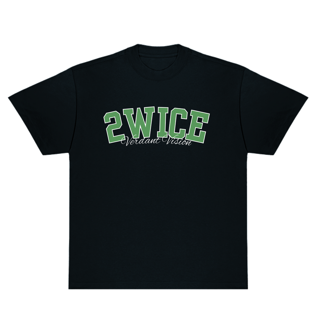 VERDANT VISION T-SHIRT BLACK