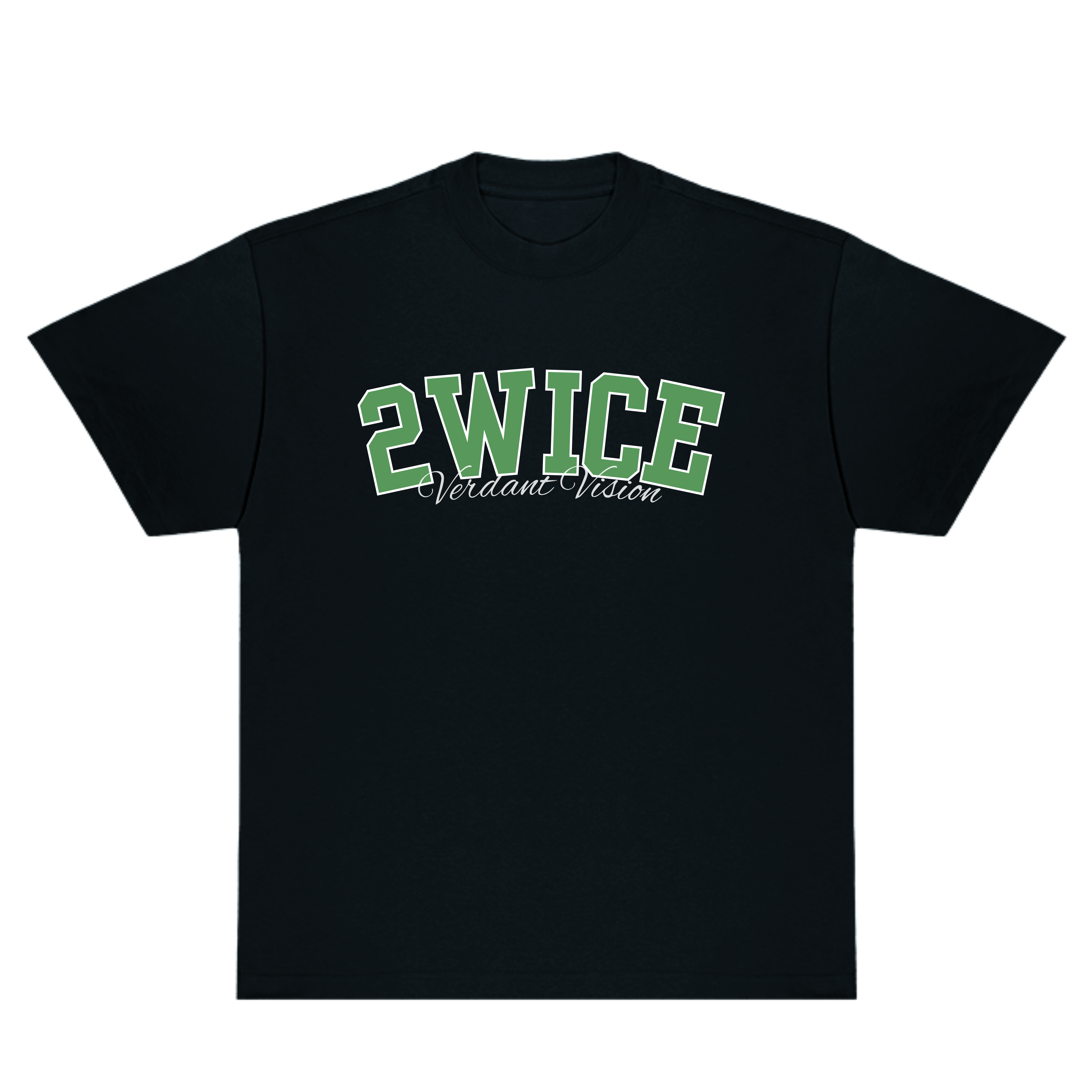 VERDANT VISION T-SHIRT BLACK