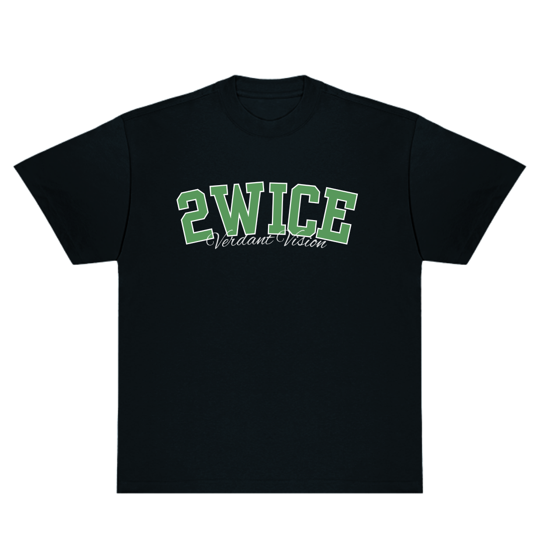 VERDANT VISION T-SHIRT ZWART