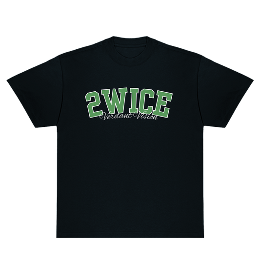 VERDANT VISION T-SHIRT ZWART
