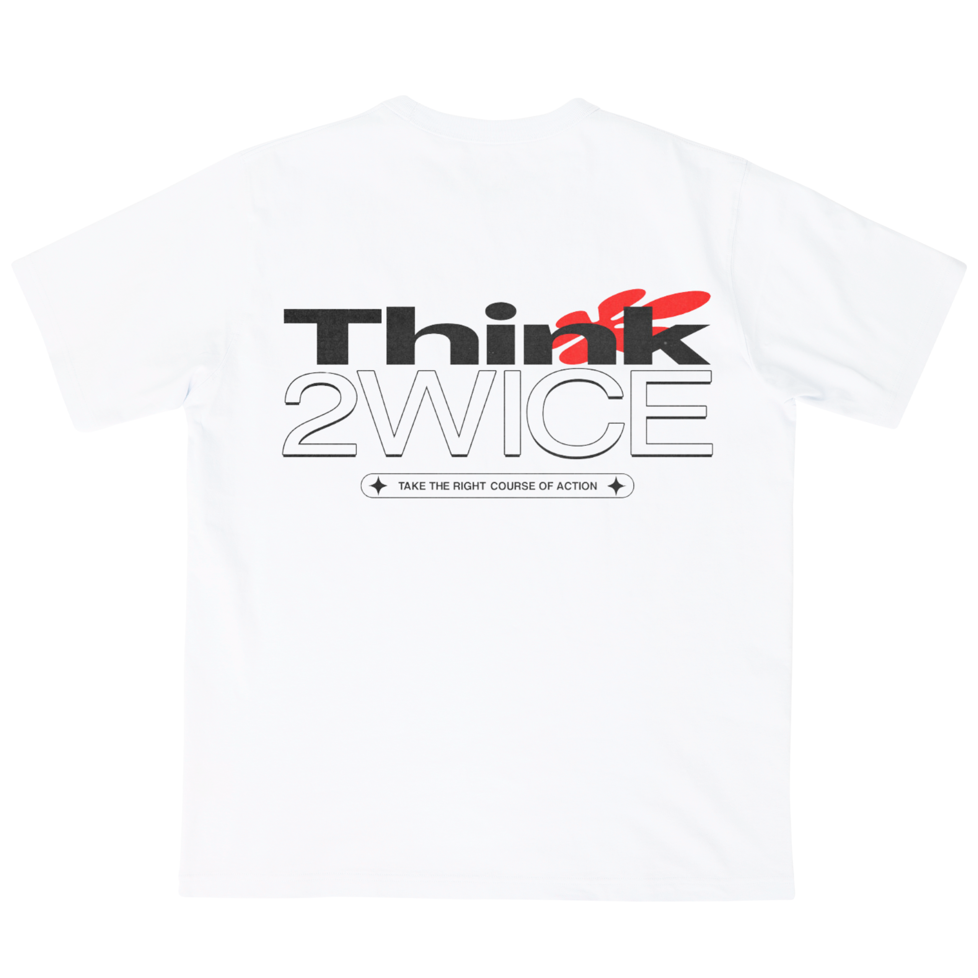 THINK 2WICE T-SHIRT WHITE