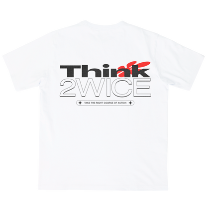 THINK 2WICE T-SHIRT WHITE