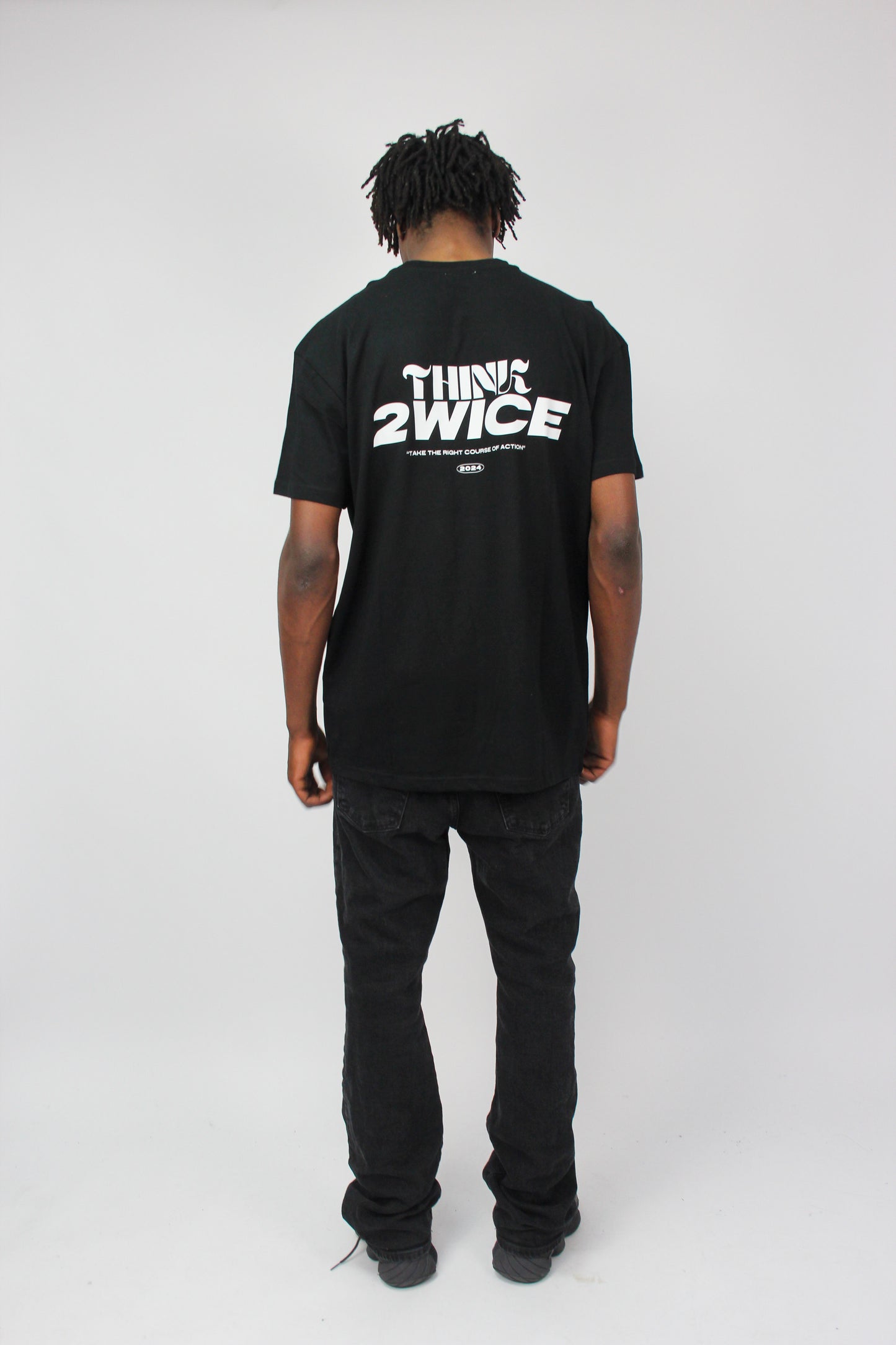 THINK 2WICE T-SHIRT BLACK