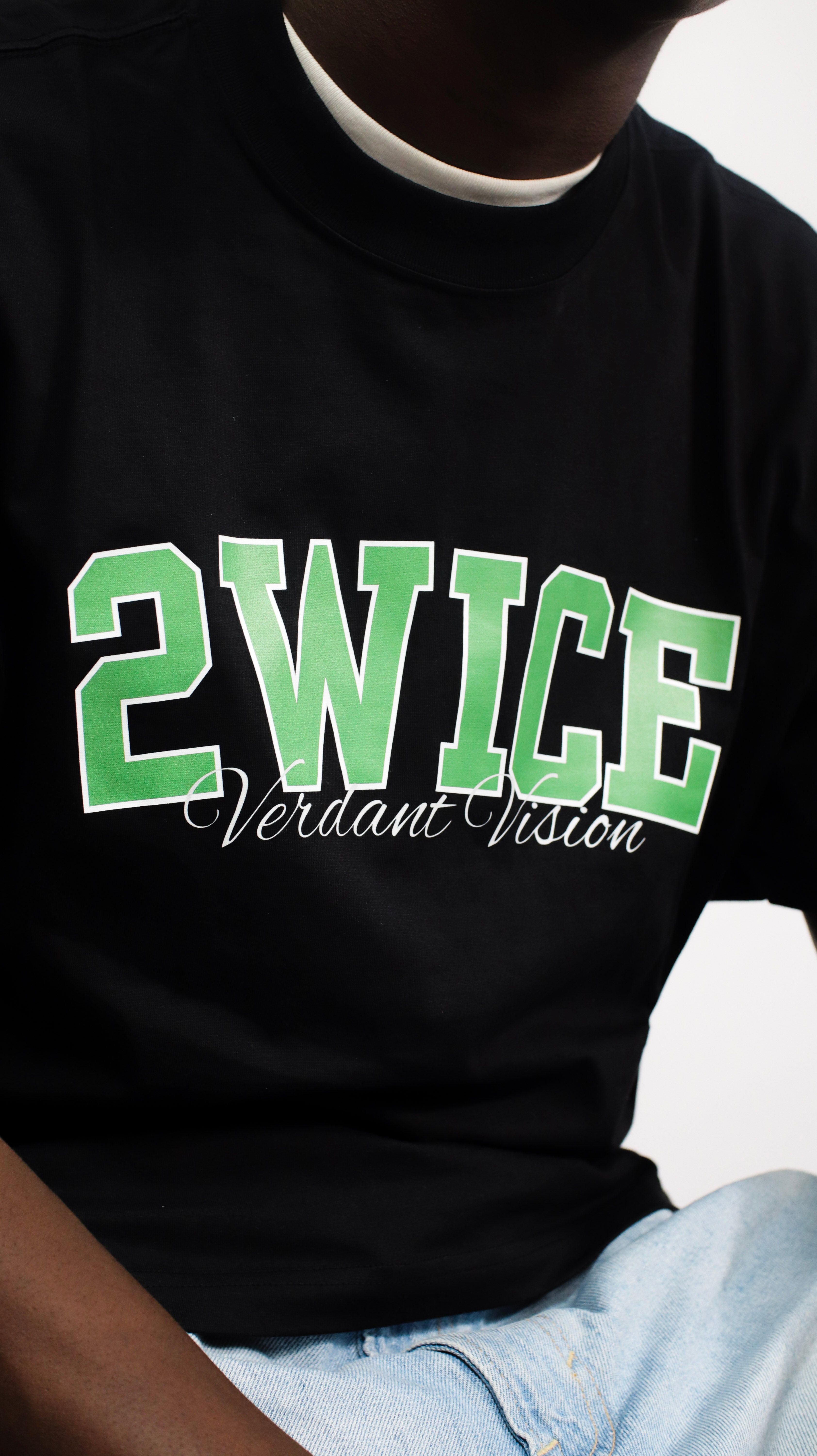 VERDANT VISION T-SHIRT BLACK