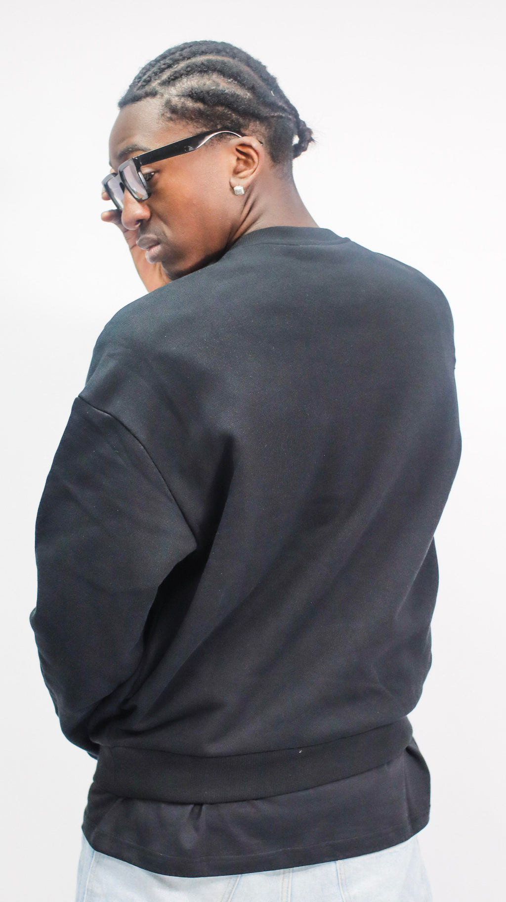 THINK 2WICE CREWNECK BLACK