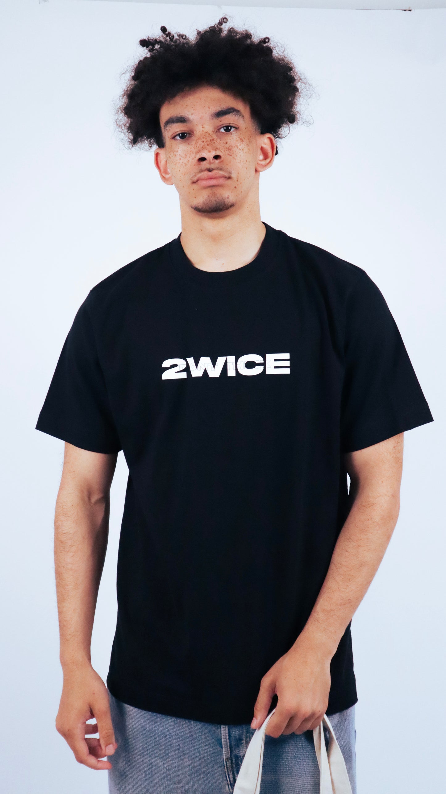 DON'T THINK 2WICE T-SHIRT BLACK
