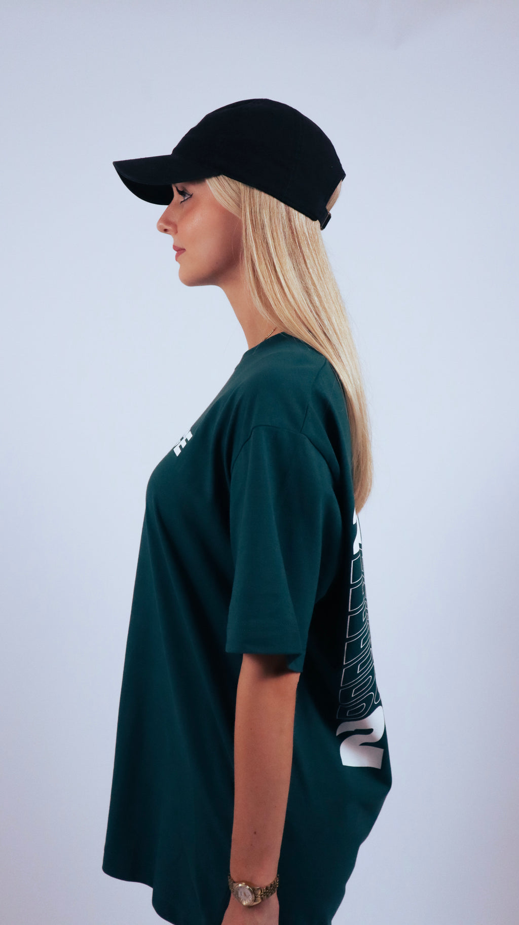 DON'T THINK 2WICE T-SHIRT PINE GREEN