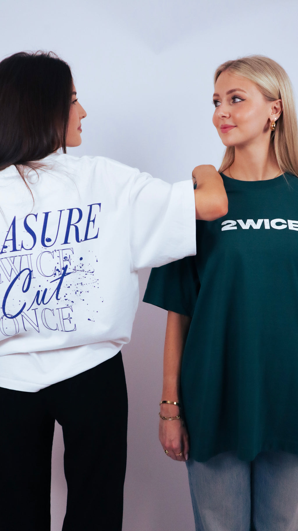 MEASURE 2WICE CUT ONCE T-SHIRT