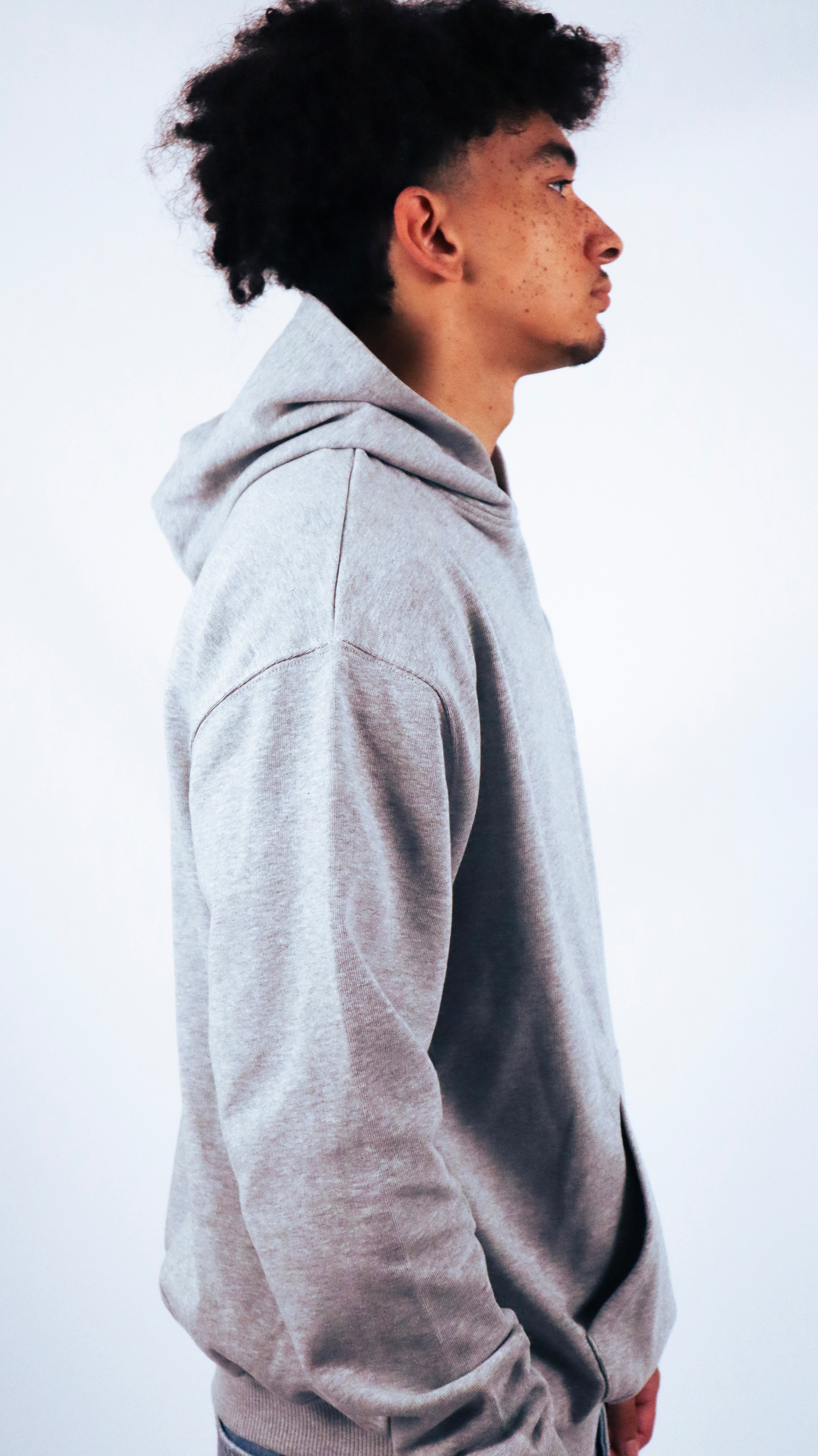 FOR YOUR EYES ONLY HOODIE GREY