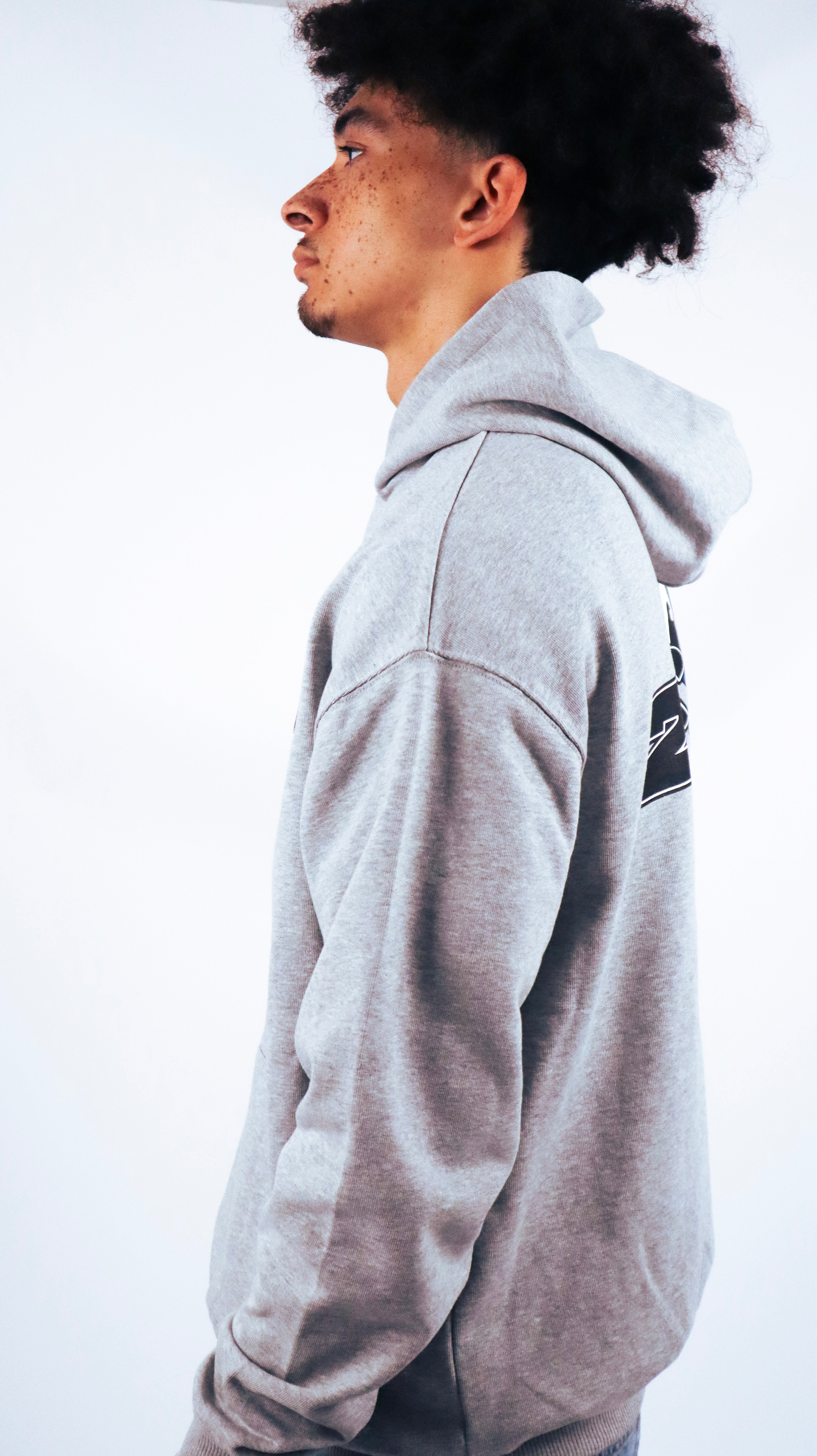 FOR YOUR EYES ONLY HOODIE GREY